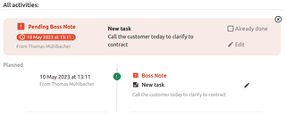 New Task Boss Note